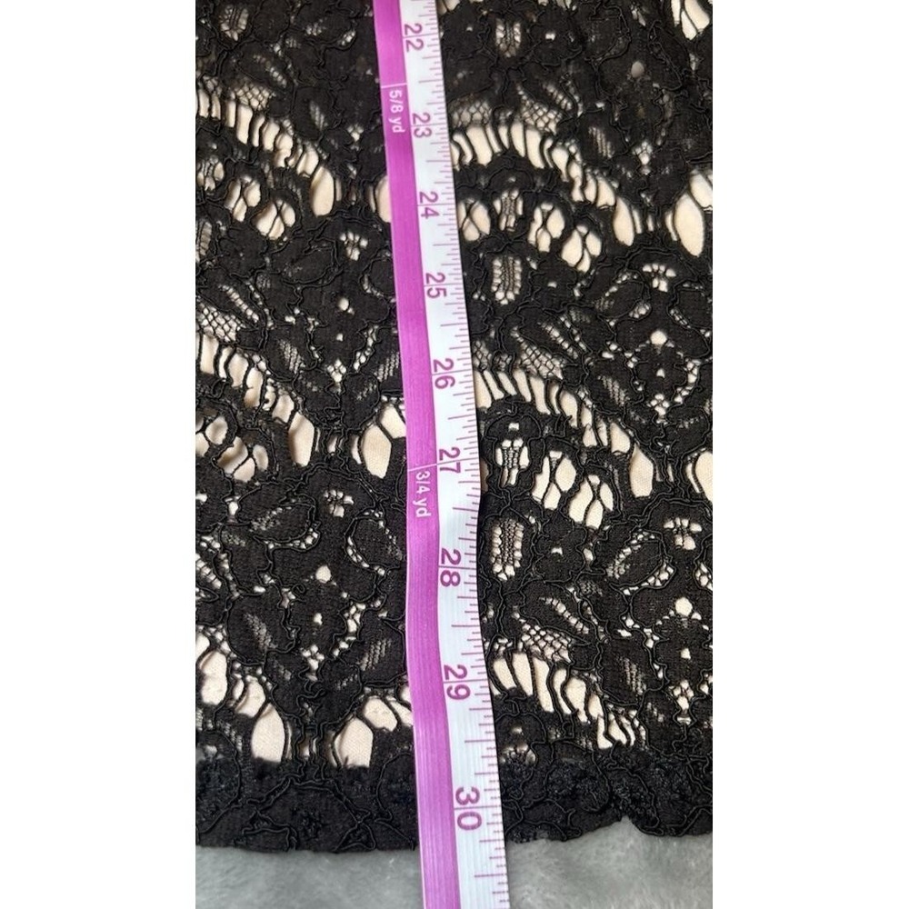 Speechless Womens Size Small Lace Halter Dress Black Fit Flare Party Cocktail - Picture 10 of 16